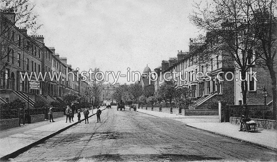 Amhurst Road, Hackney, London. c.1905.